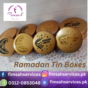 Colorful Tin Boxes for Storing 250g on Fimsah Services