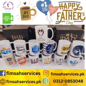 Customized Father's Day Mug - Personalized gift for dad with custom design