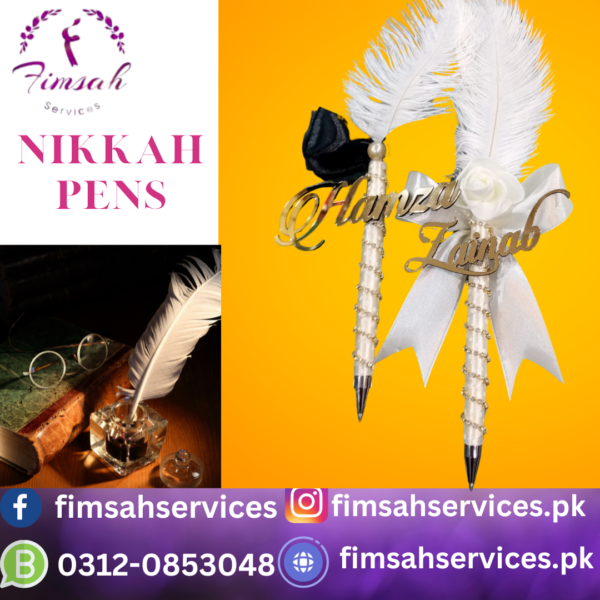 Custom Nikkah Pens