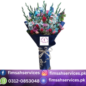 Imported Mix Flowers Bouquet - Fimsah Services