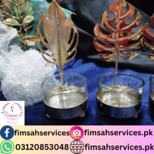 Elegant Candle Stand Collection by Fimsah Services – Illuminate Your Events with Style