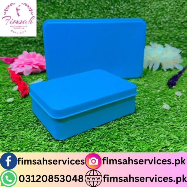 Blue Tin Boxes by Fimsah Services