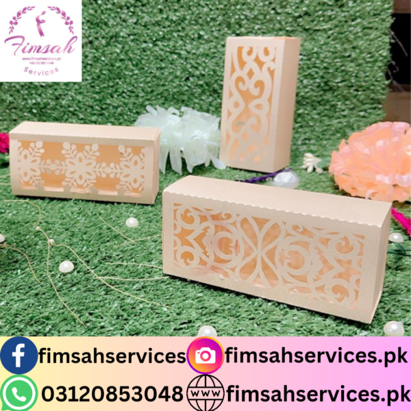 Elegant Laser Cut Bidd Box by Fimsah Services