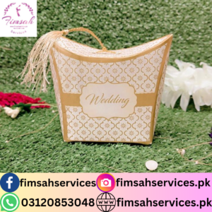 Elegant Wedding Ceremony Bidd Boxes by Fimsah Services