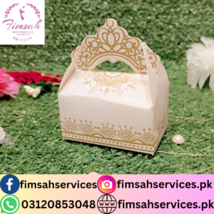 Elegant Wedding Ceremony Favor Boxes by Fimsah Services