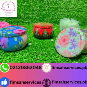 Elegant Floral Tin Boxes by Fimsah Services