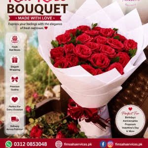 Fresh Flower Bouquet Pakistan
